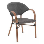кресло-стул из искусственного ротанга бамбук/теслин 2 «bamboo/teslin-2» арт. 3022