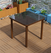 стол из искусственного ротанга бамбук/теслин «bamboo/teslin» арт.3027