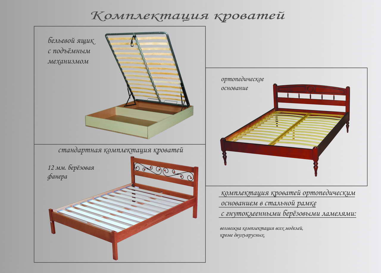 Схемы двуспальных кроватей из дерева Схемы двуспальных кроватей из дерева