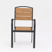 алюминиевое кресло поливуд 1 тик арт.1056