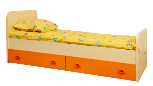 Кровать с выкатными ящиками Фруттис ЛД 503.020 - купить за 0.0000 руб.