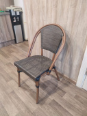 стул из искусственного ротанга бамбук/теслин 3 «bamboo/teslin-3» арт 3006
