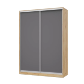 шкаф-купе роланд р171 золотой дуб/графит