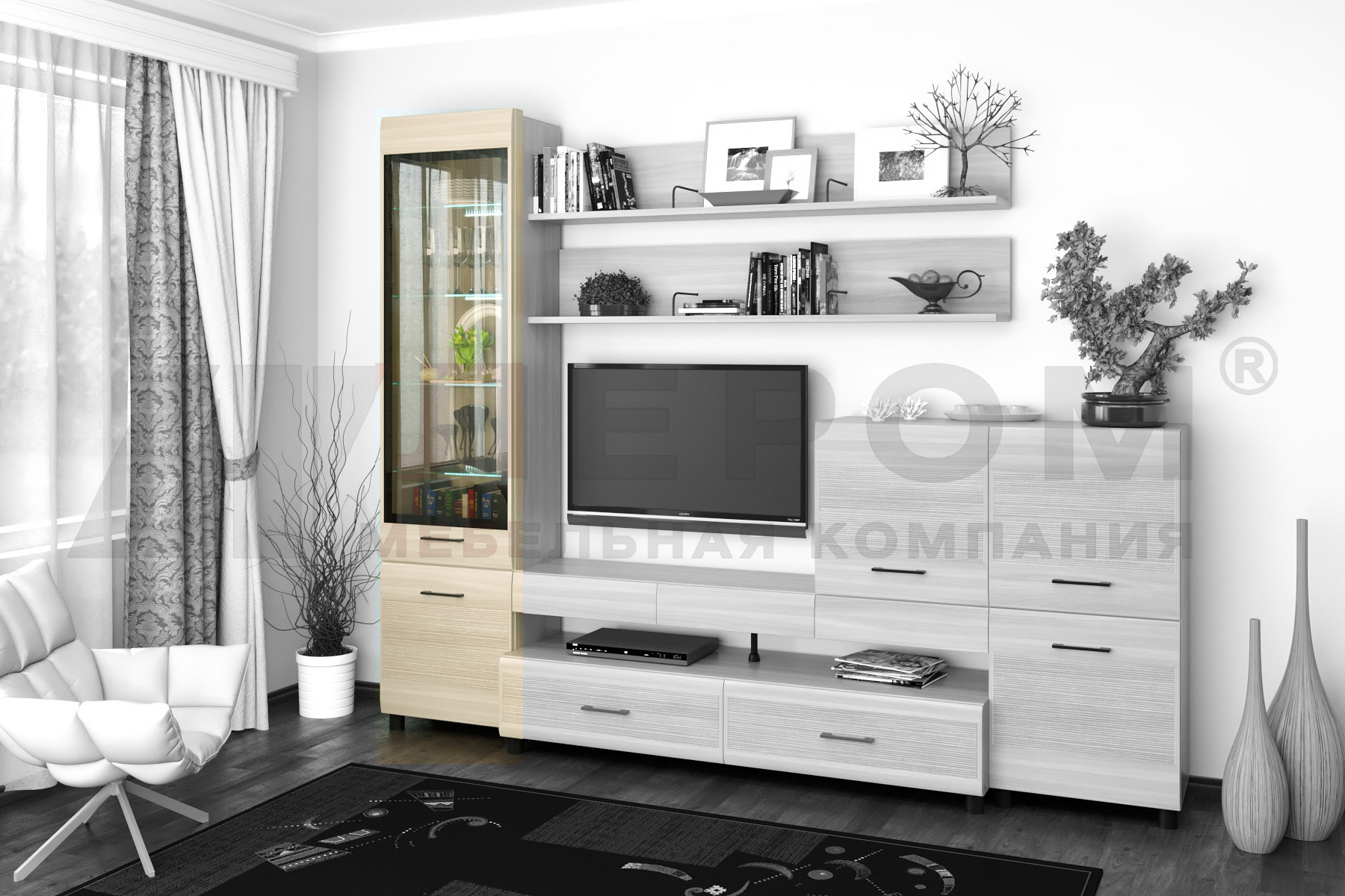 шкаф многоцелевой шк-2644