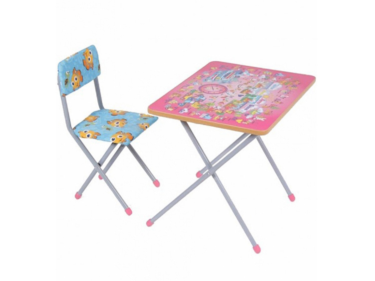 детский стол и стул фея