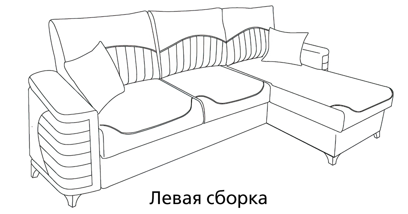Угловой диван Джейми ТД 169