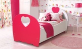 кровать детская сердце
