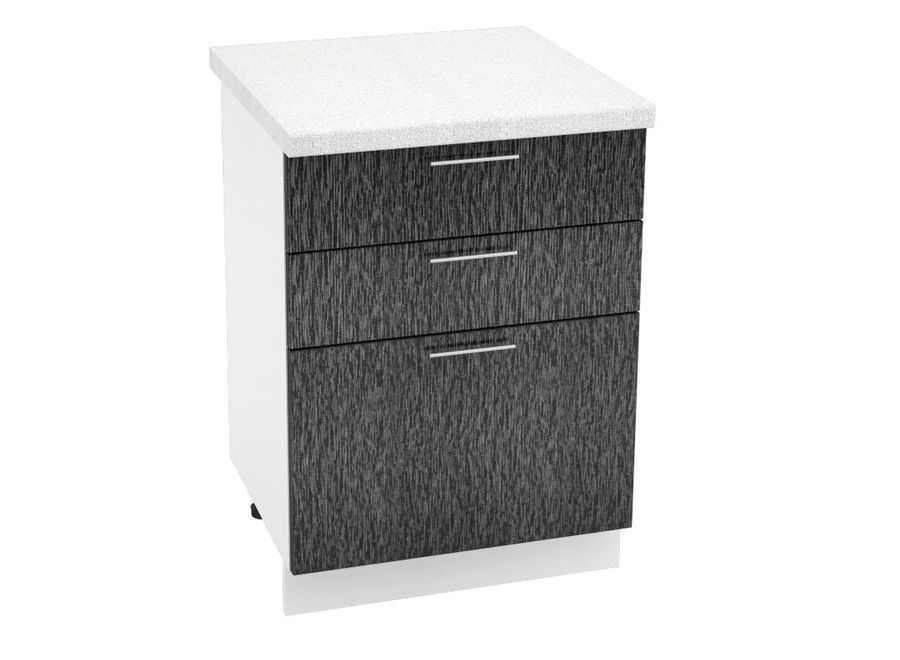 стол с тремя ящиками №47 валерия м шн3я 600