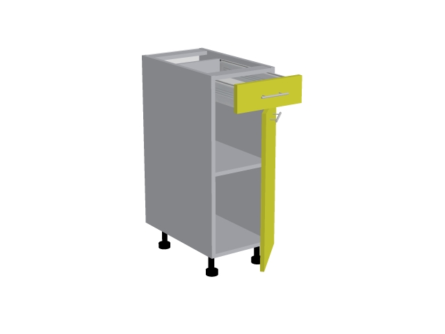 стол однодверный с ящиком н30 д1+мет1 базис