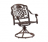кресло вращающееся из алюминия герлен guerlain арт.74380