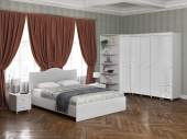 спальня монако белое дерево (вариант 3)