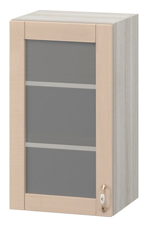 шкаф верхний со стеклом массив мв63в