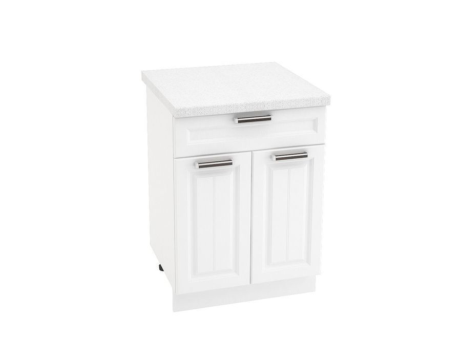 стол 2-х дверный с ящиком №35 прага шн1я 600