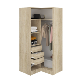 шкаф для одежды угловой лотос 8.18