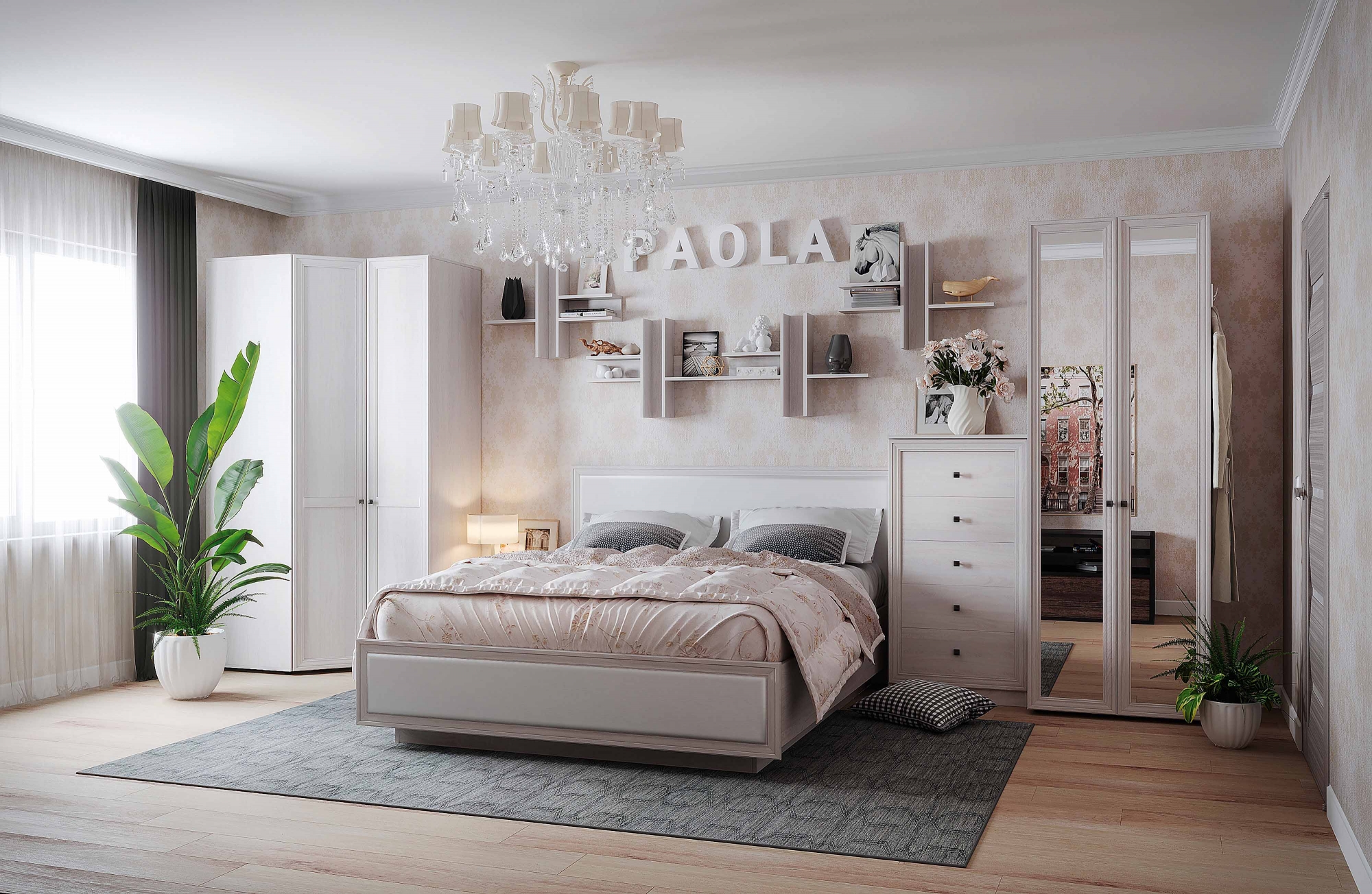 спальня paola (вариант 1)