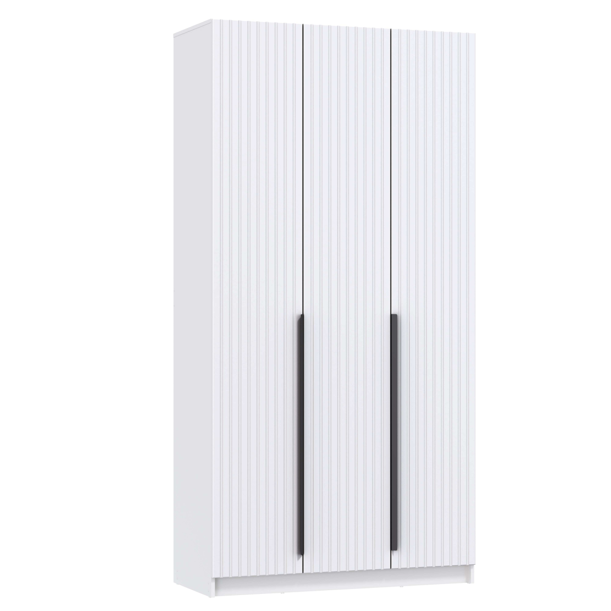 шкаф 3-х дверный 67.15 брандо лдсп/мдф белый