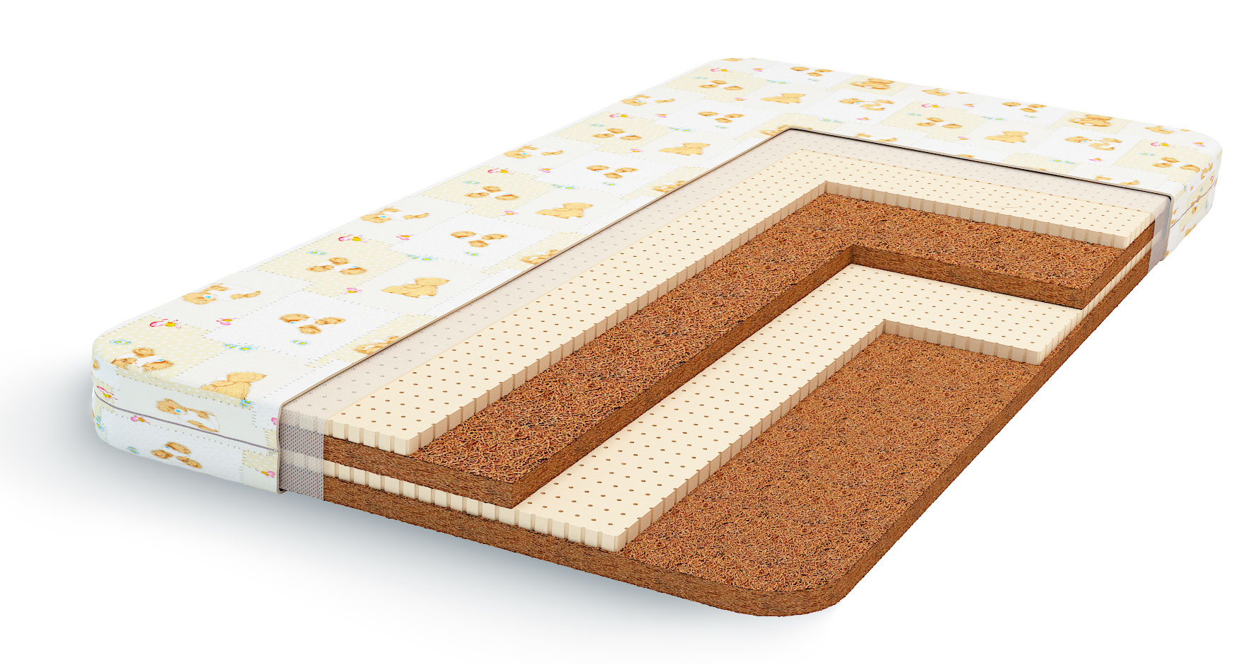 матрас lonax baby fusion light