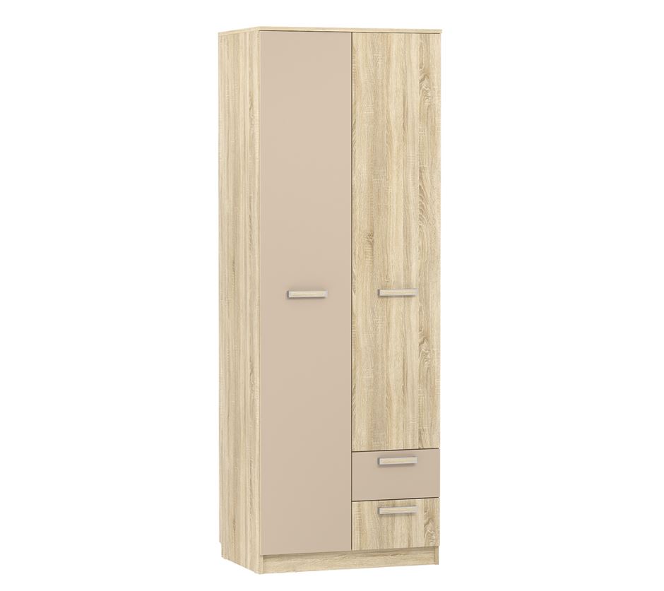 шкаф для одежды с ящиками акварель нм 014.07