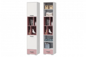 шкаф для книг с 2 дверками и 1 ящиком лило