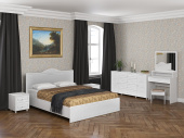 спальня монако белое дерево (вариант 5)