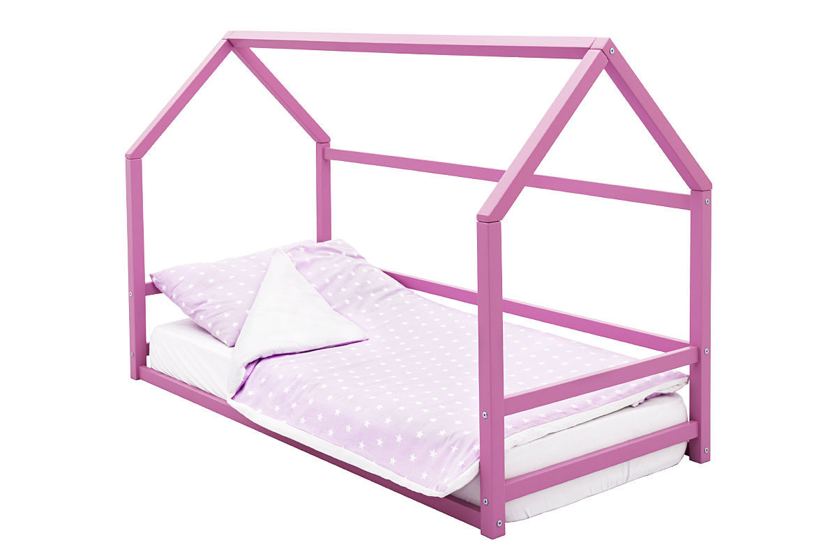 Детская кровать-домик Монтессори Svogen лаванда детская кровать-домик монтессори svogen лаванда