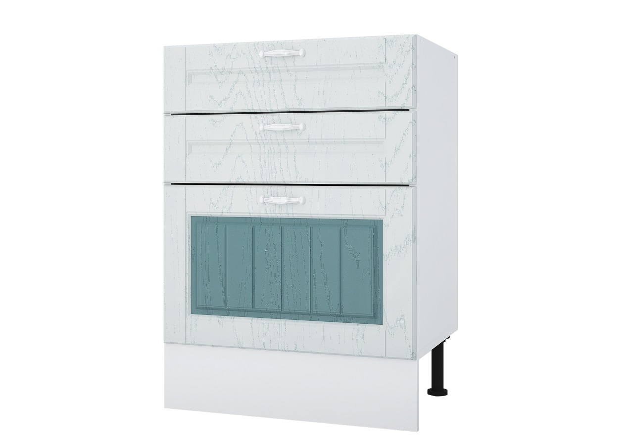 стол с тремя ящиками 60 камелия №22