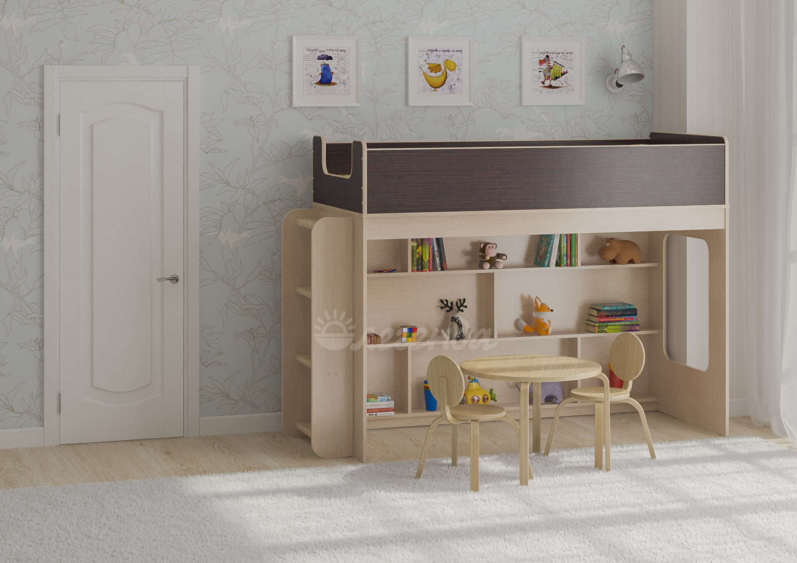 эконом мебель детская комната мебель