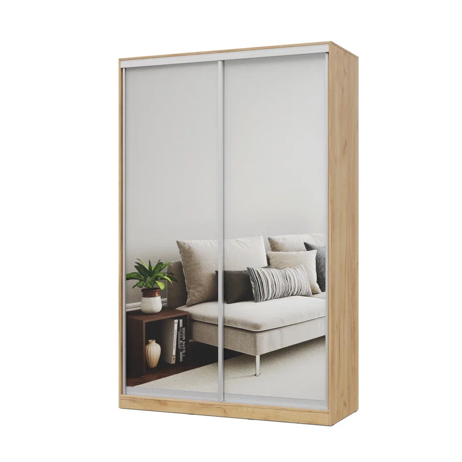 шкаф-купе роланд р153 золотой дуб