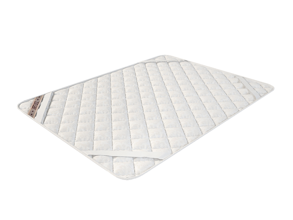 наматрасник стёганый белый