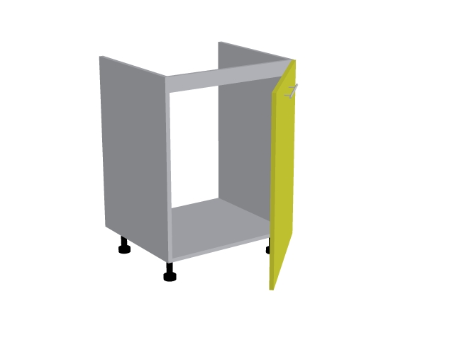 стол под мойку нм60 д1 базис