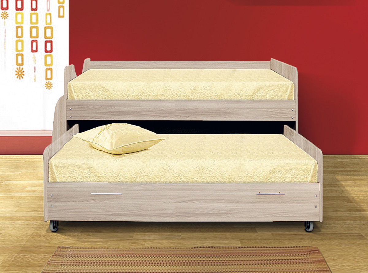 Кровать одинарная + кровать выкатная —  за 20930.00 руб.  .