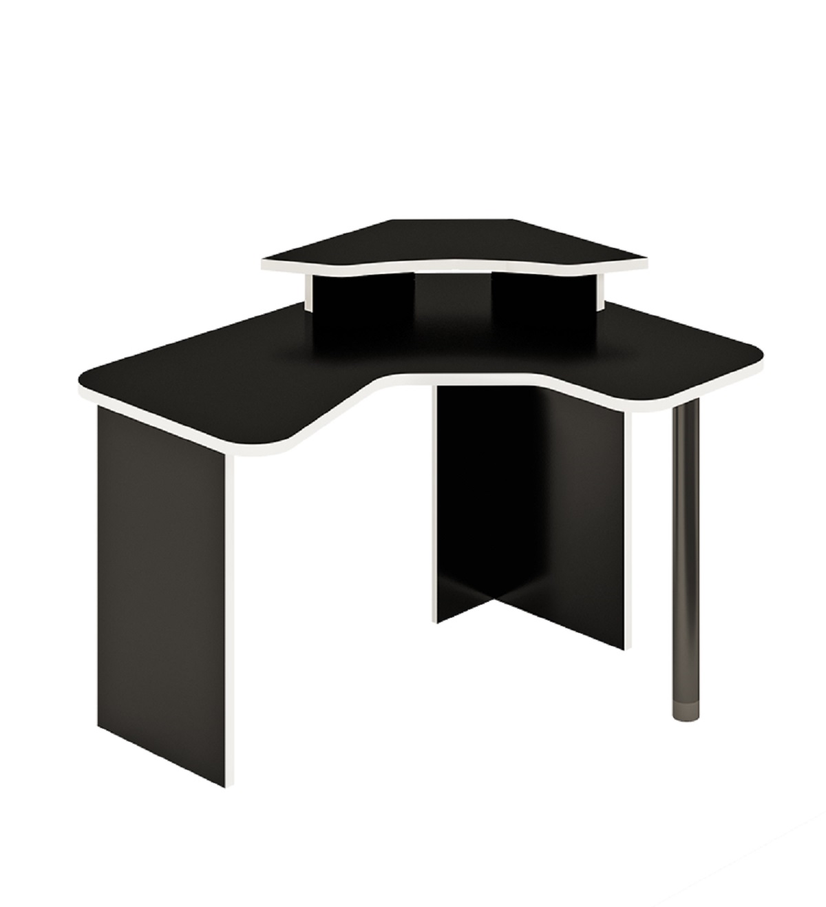 стол угловой скл-игругл120+нкил-угл