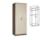 шкаф 2х створчатый платяной светлана