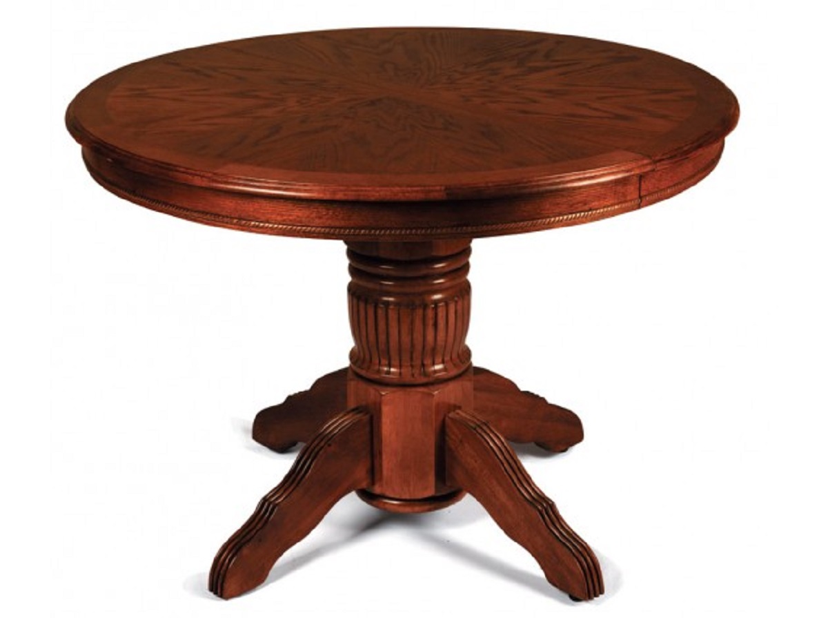 стол кухонный деревянный на одной ножке