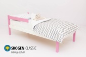 детская кровать svogen classic лаванда-белый