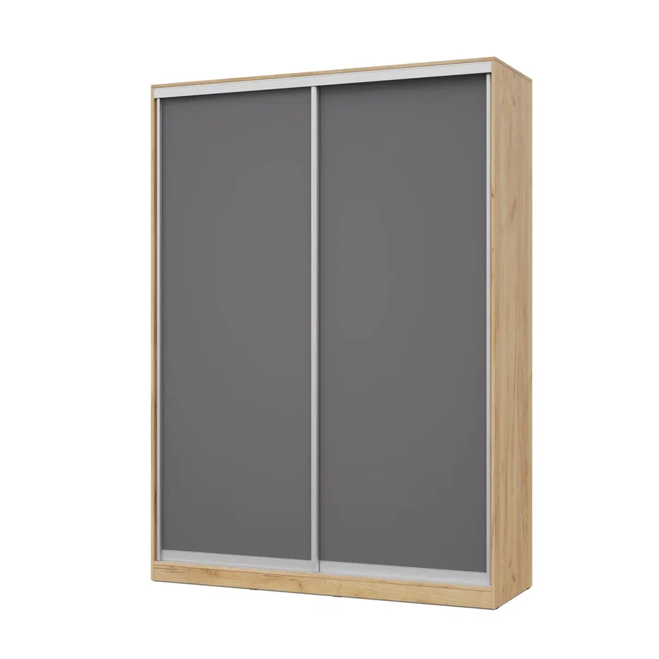 шкаф-купе роланд р171 золотой дуб/графит