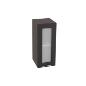 шкаф 1-но дверный со стеклом №8 валерия м швс 300