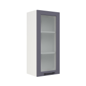 шкаф верхний со стеклом №104 кёльн швс 400н
