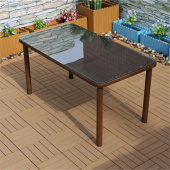 стол из искусственного ротанга бамбук/теслин «bamboo/teslin» арт.3030