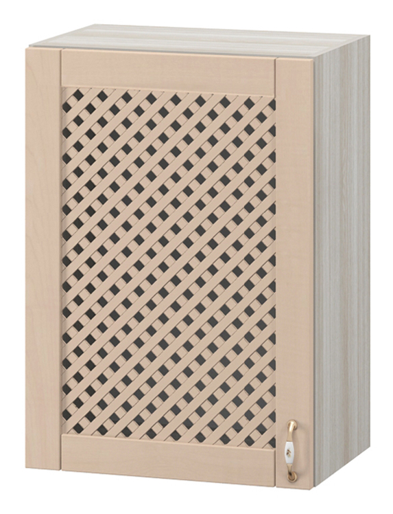 шкаф верхний с решеткой массив мв67