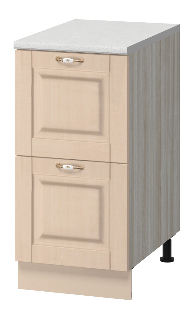 стол с двумя ящиками массив мн72