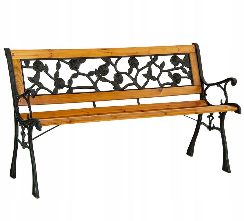 чугунная скамья планета роз «planet of roses»