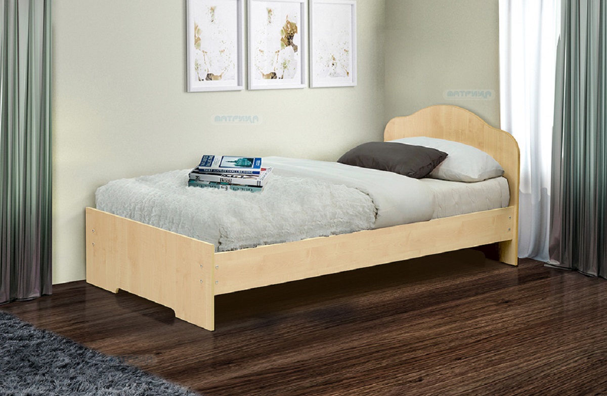 Односпальные кровати из массива дерева