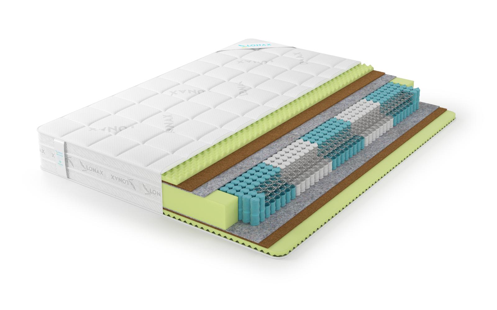 матрас lonax relax ппу cocos s1000 5 zone