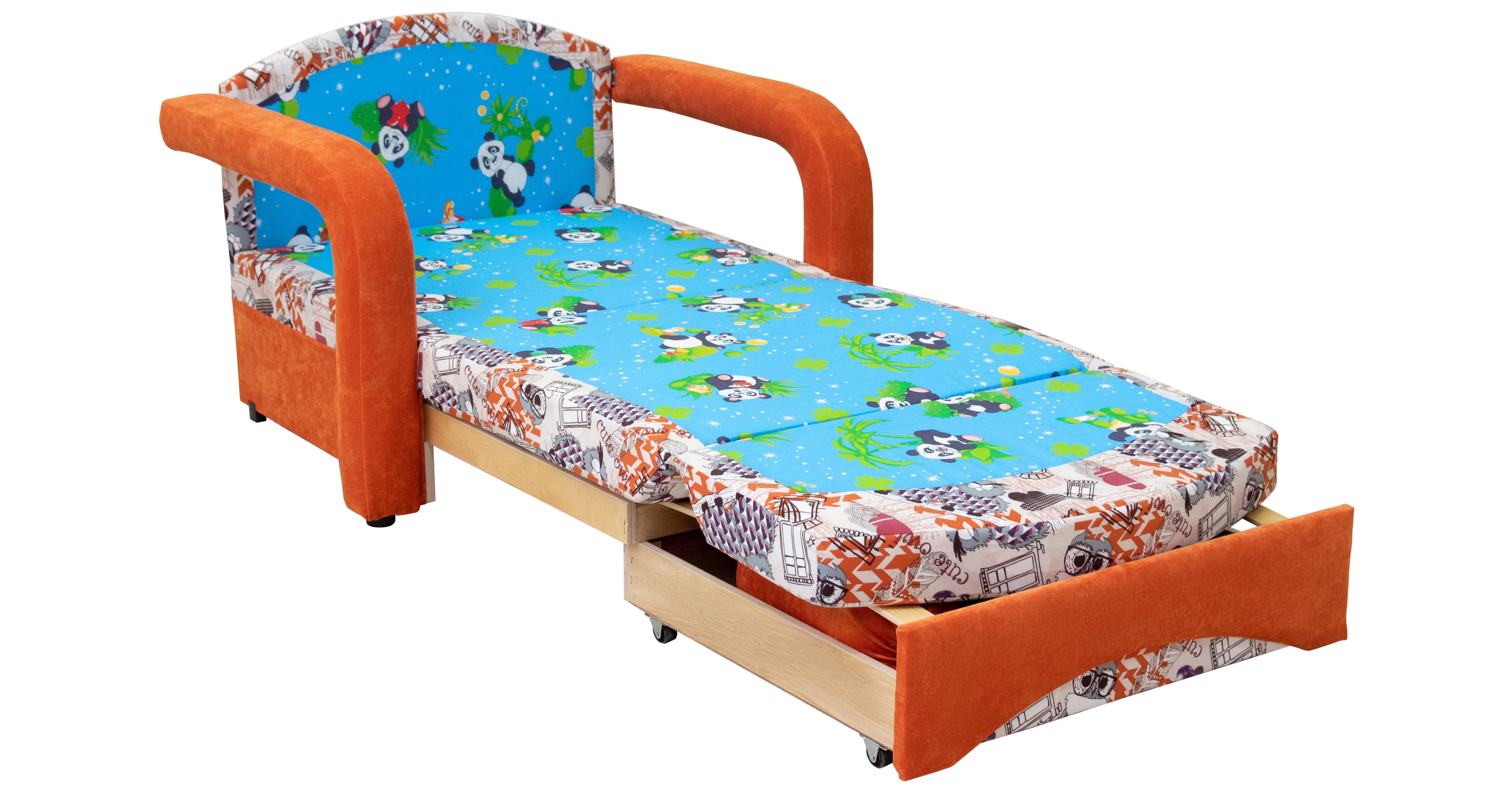 Кресло-кровать Антошка 1 85 оранжевый