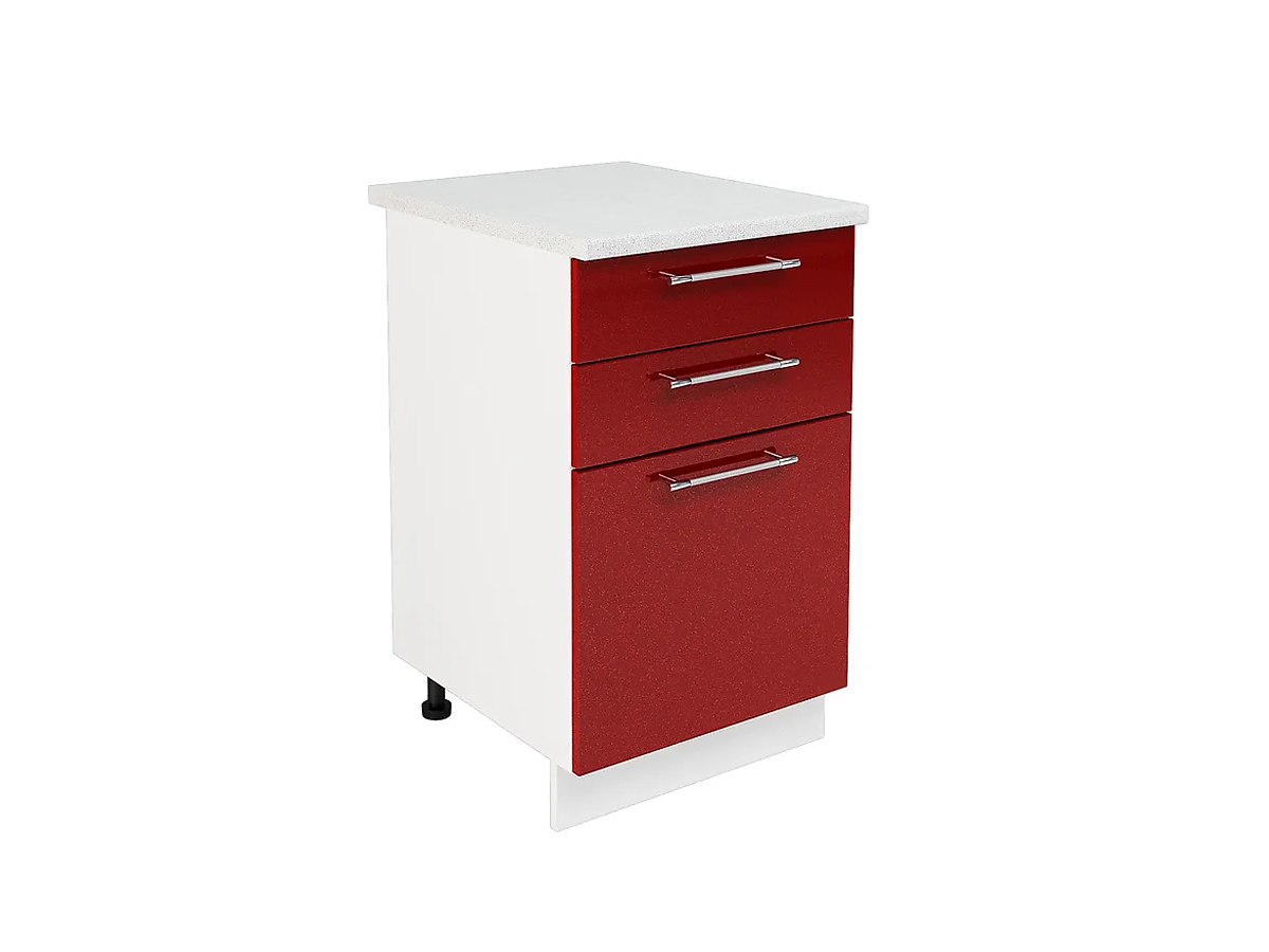 шкаф нижний с тремя ящиками №83 софия шн3я 500