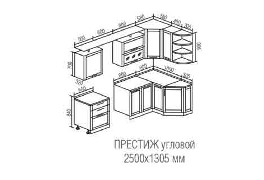 Кухонные Гарнитуры Фото Угловые Размеры