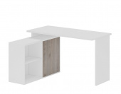 стол с тумбой скл-прям130+тбл-2