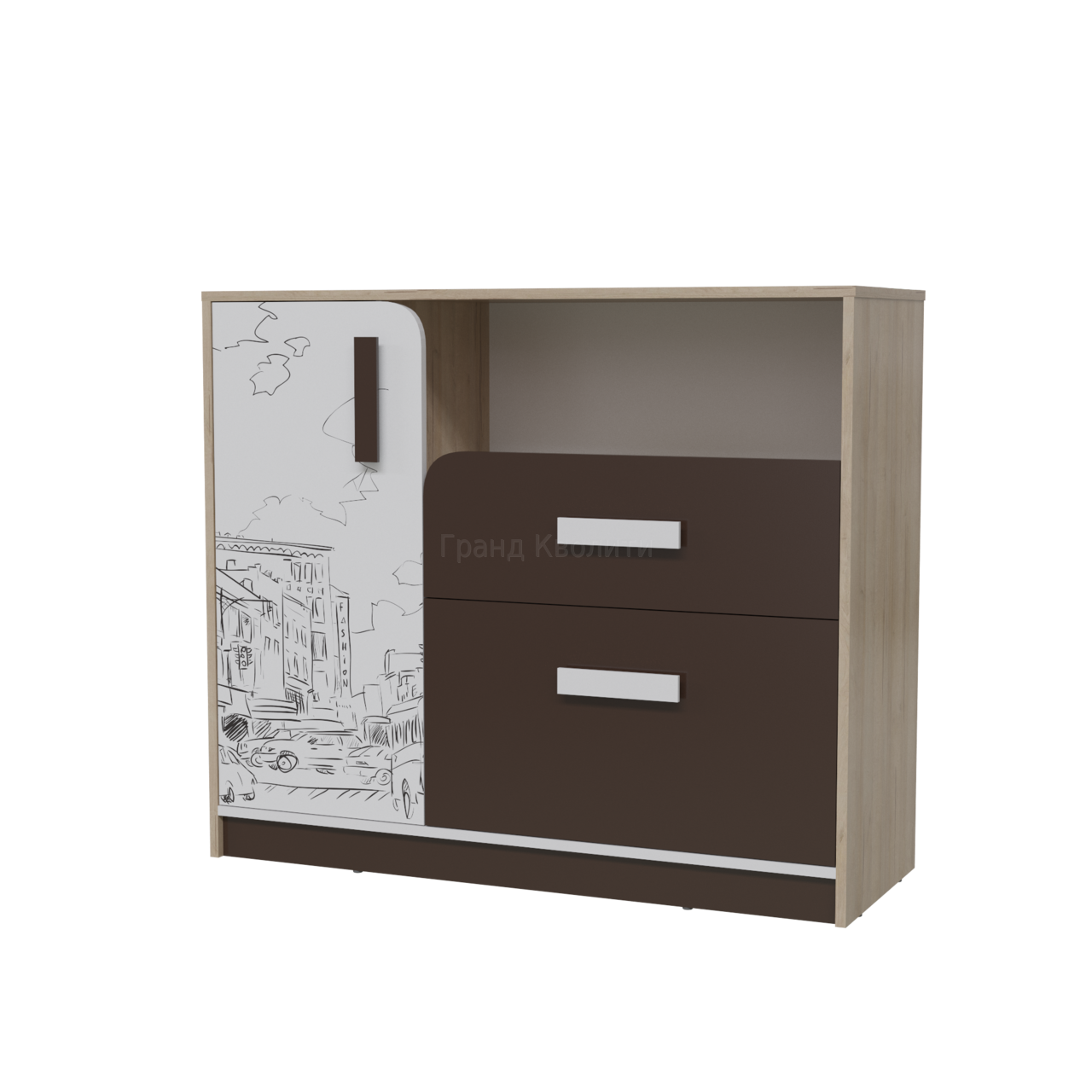 Комод с дверкой Арабика 4-44260 комод с дверкой арабика 4-44260