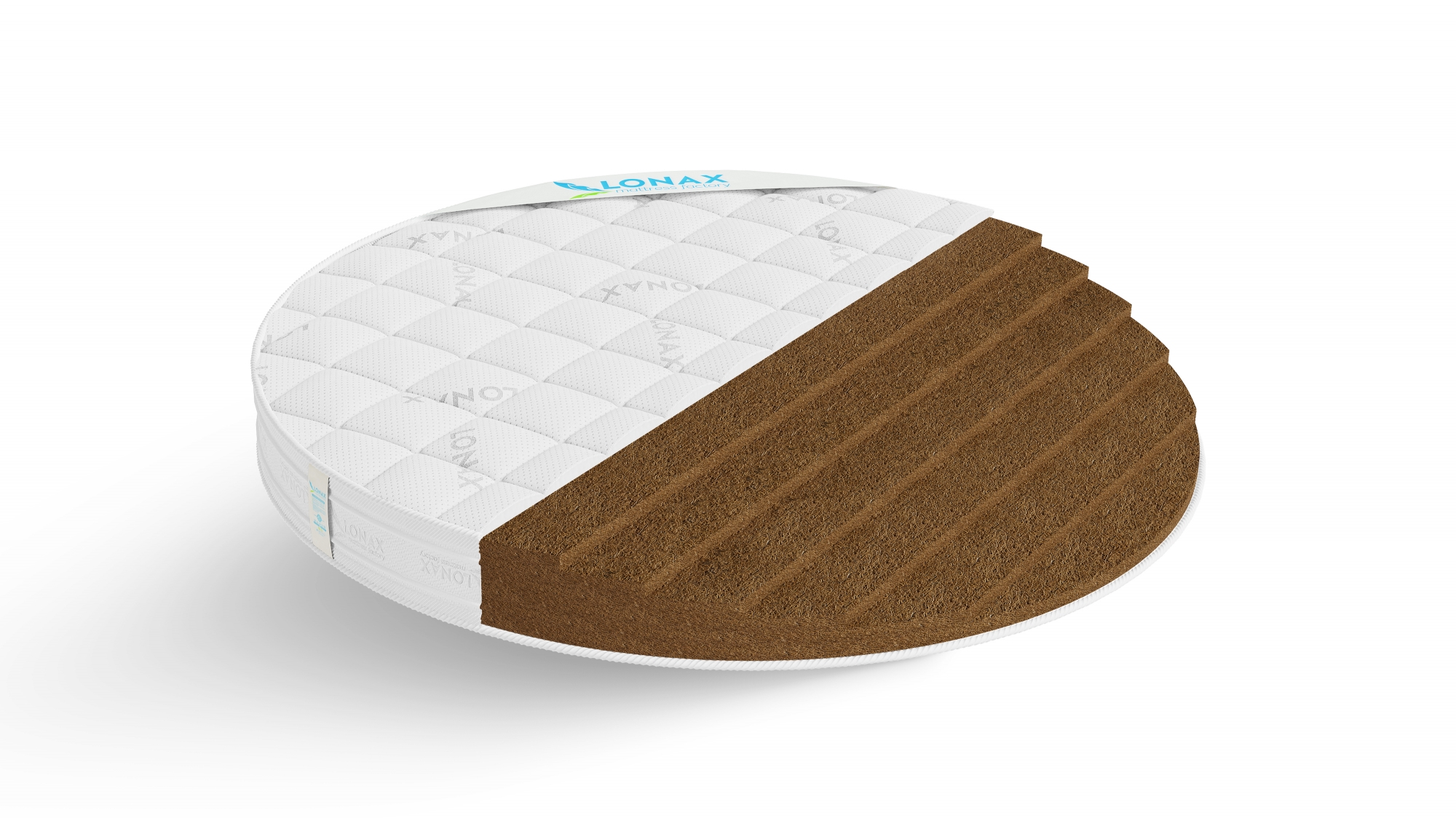 матрас lonax round cocos 18